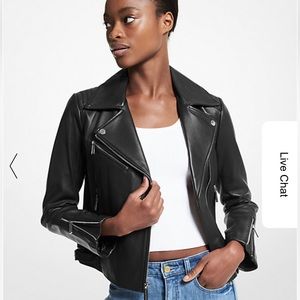 Michael Kors 100% Authentic Leather Jacket